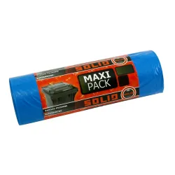 
                  SOLID Worki na śmieci LDPE 240L MAXI PACK, 10 sztuk, 5862
